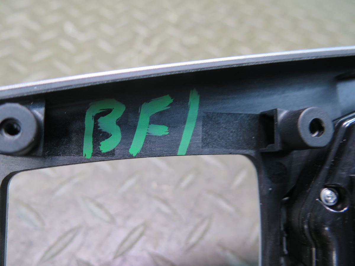2011-2016 BMW F07 F10 M5 Center Console Trim Bezel Panel w Switches 7846344