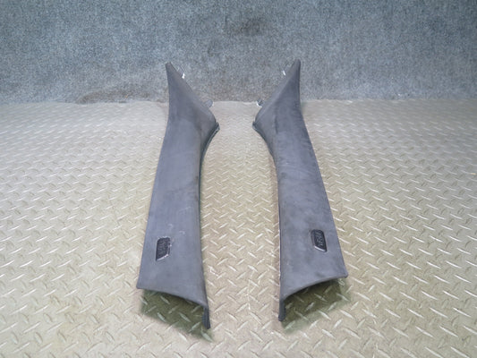 2011-2016 BMW F10 M5 Front A Pillar Interior Alcantara Trim Cover Panel Set of 2