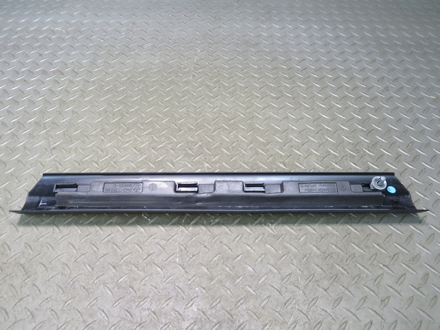 2011-2016 BMW F07 F10 M5 Front Door Scuff Sill Plate Trim Panel Set of 2