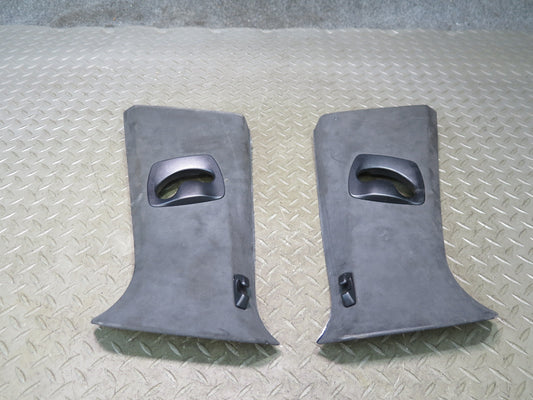 2011-2016 BMW F10 M5 Center B Pillar Interior Alcantara Upper Trim Panel Set