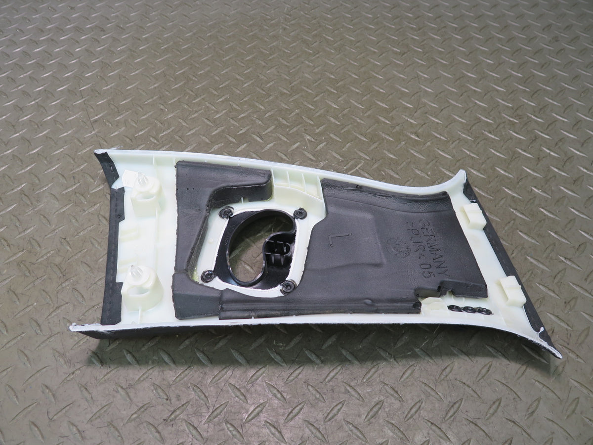 2011-2016 BMW F10 M5 Center B Pillar Interior Alcantara Upper Trim Panel Set