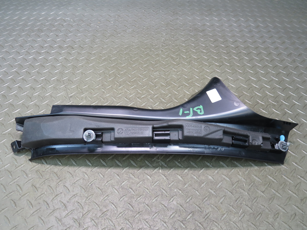 2011-2016 BMW F10 M5 Rear Door Scuff Sill Plate Trim Panel Set of 2