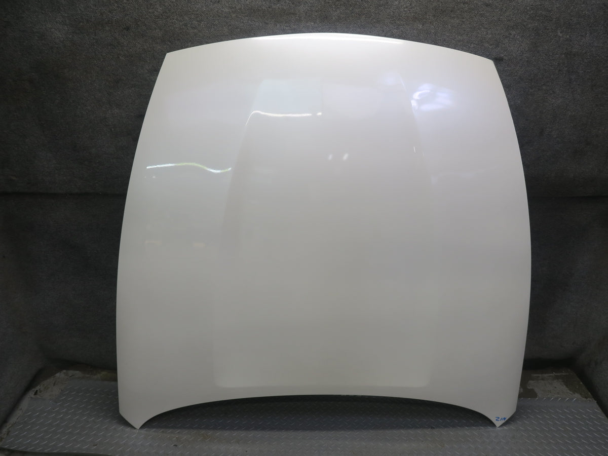 09-20 Nissan Z34 370Z Front Hood Bonnet Shell Panel Cover Pearl White OEM