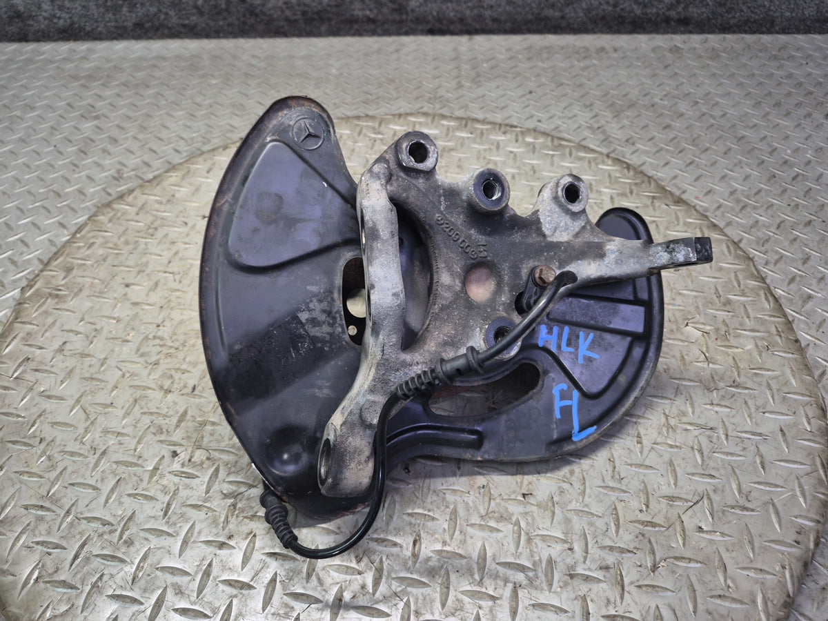 05-11 Mercedes R171 SLK RWD Front Left Spindle Knuckle Wheel Hub Bearing OEM