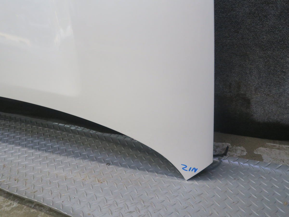 09-20 Nissan Z34 370Z Front Hood Bonnet Shell Panel Cover Pearl White OEM