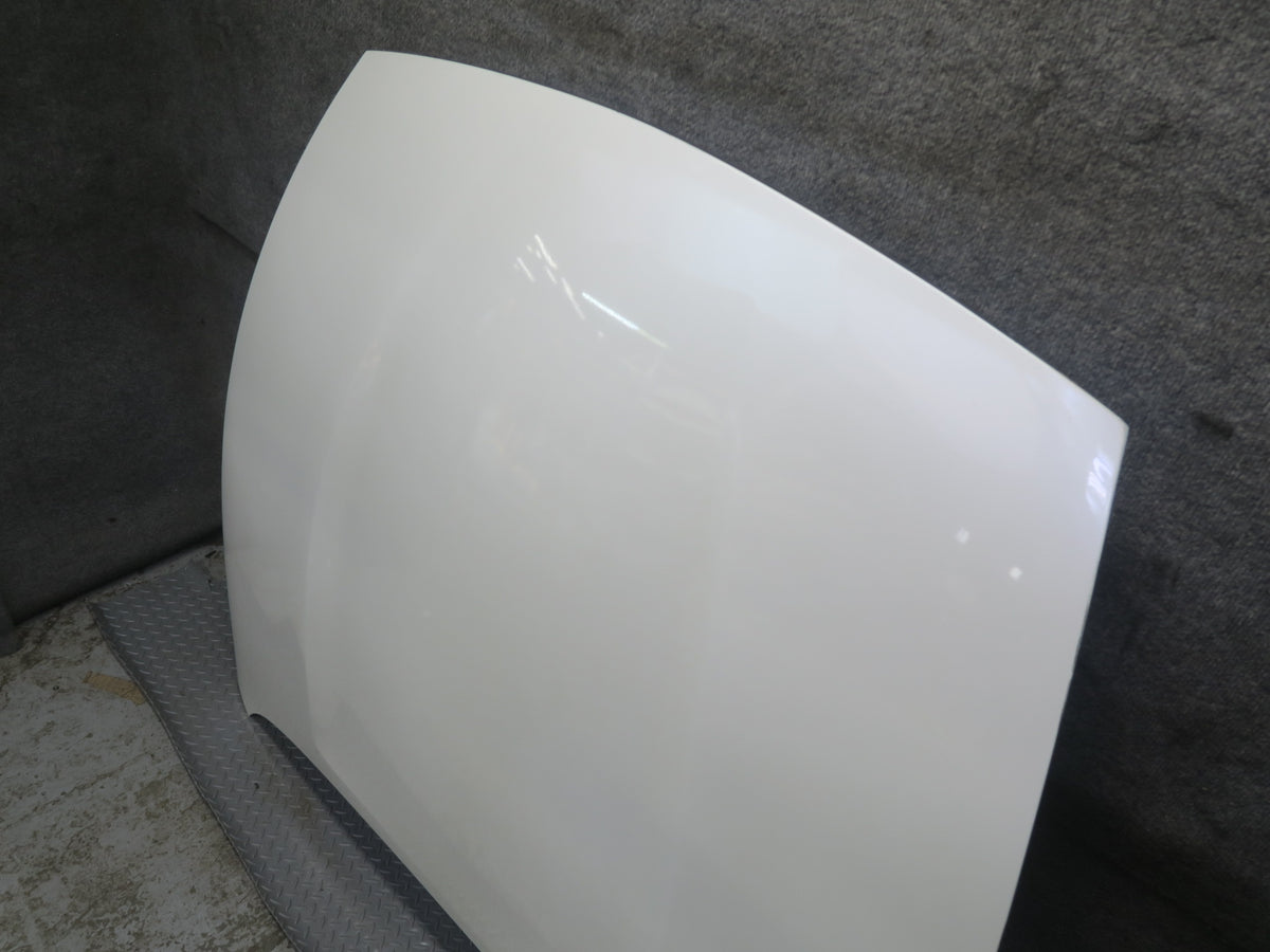 09-20 Nissan Z34 370Z Front Hood Bonnet Shell Panel Cover Pearl White OEM