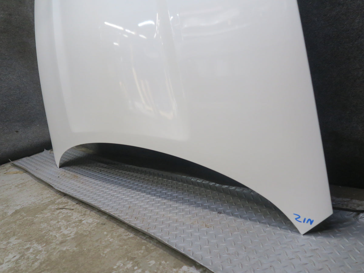 09-20 Nissan Z34 370Z Front Hood Bonnet Shell Panel Cover Pearl White OEM
