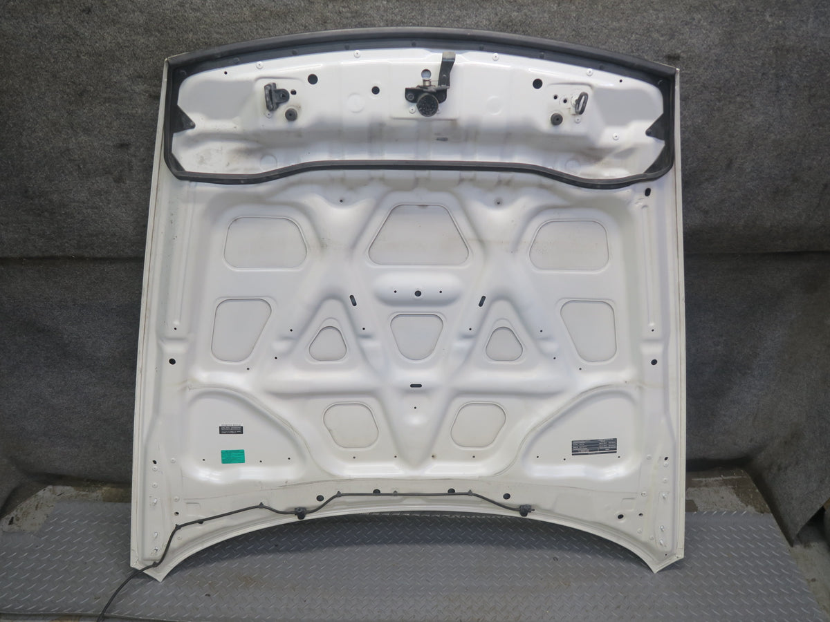 09-20 Nissan Z34 370Z Front Hood Bonnet Shell Panel Cover Pearl White OEM