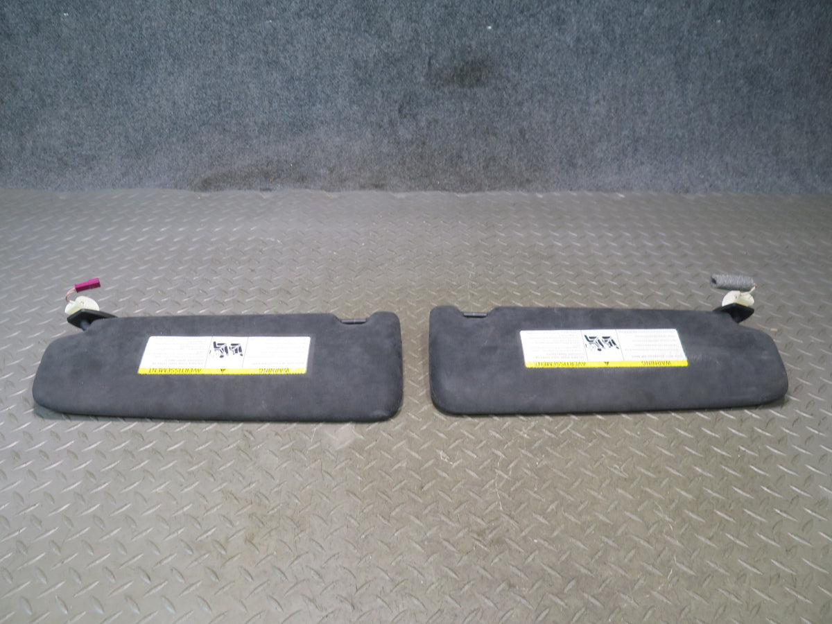 2012-2016 BMW F10 M5 Front Left & Right Alcantara Sun Visor Set of 2