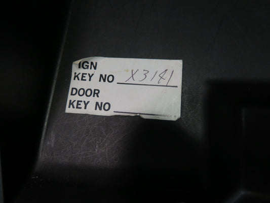 84-89 Nissan 300ZX Z31 Dash Glove Box Storage Compartment RED OEM