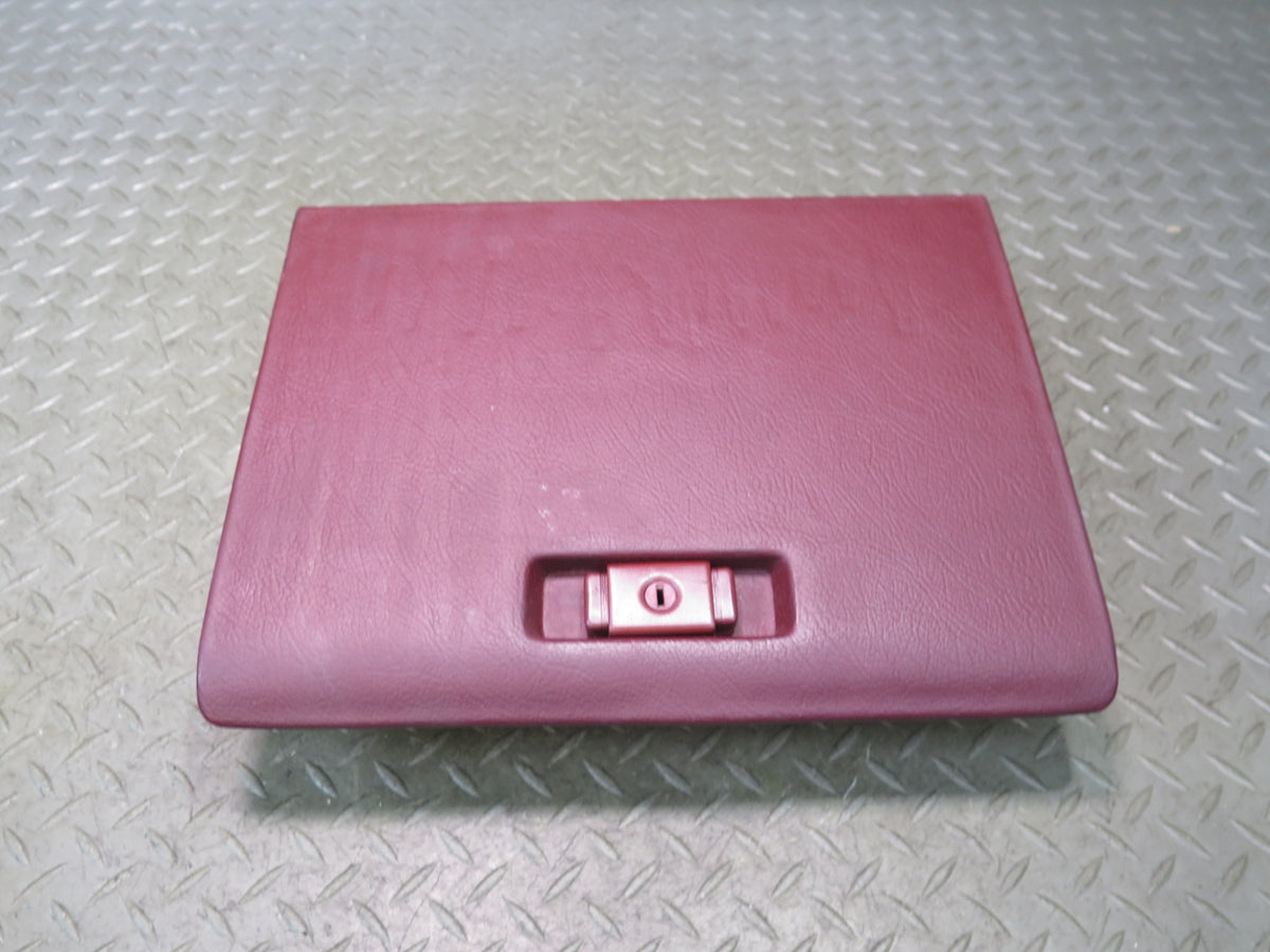 84-89 Nissan 300ZX Z31 Dash Glove Box Storage Compartment RED OEM