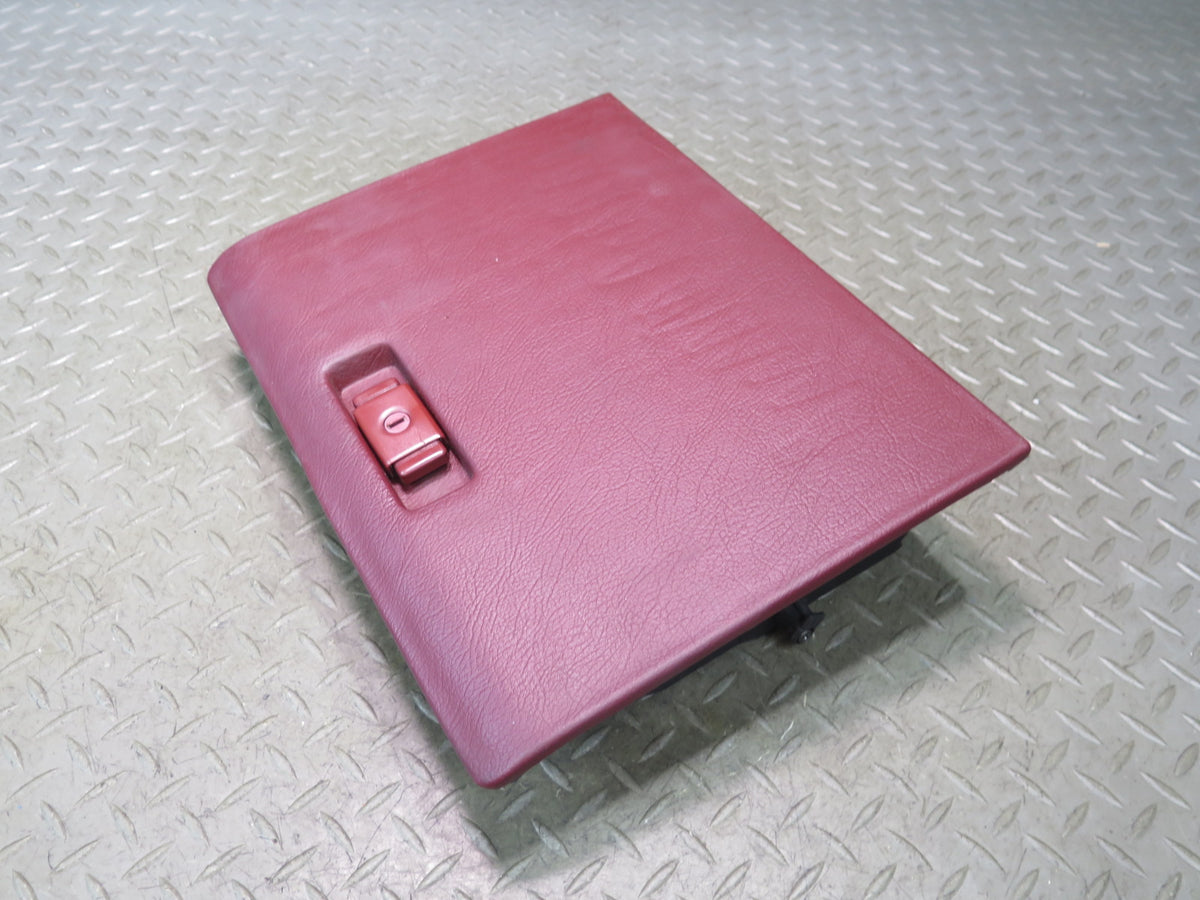 84-89 Nissan 300ZX Z31 Dash Glove Box Storage Compartment RED OEM