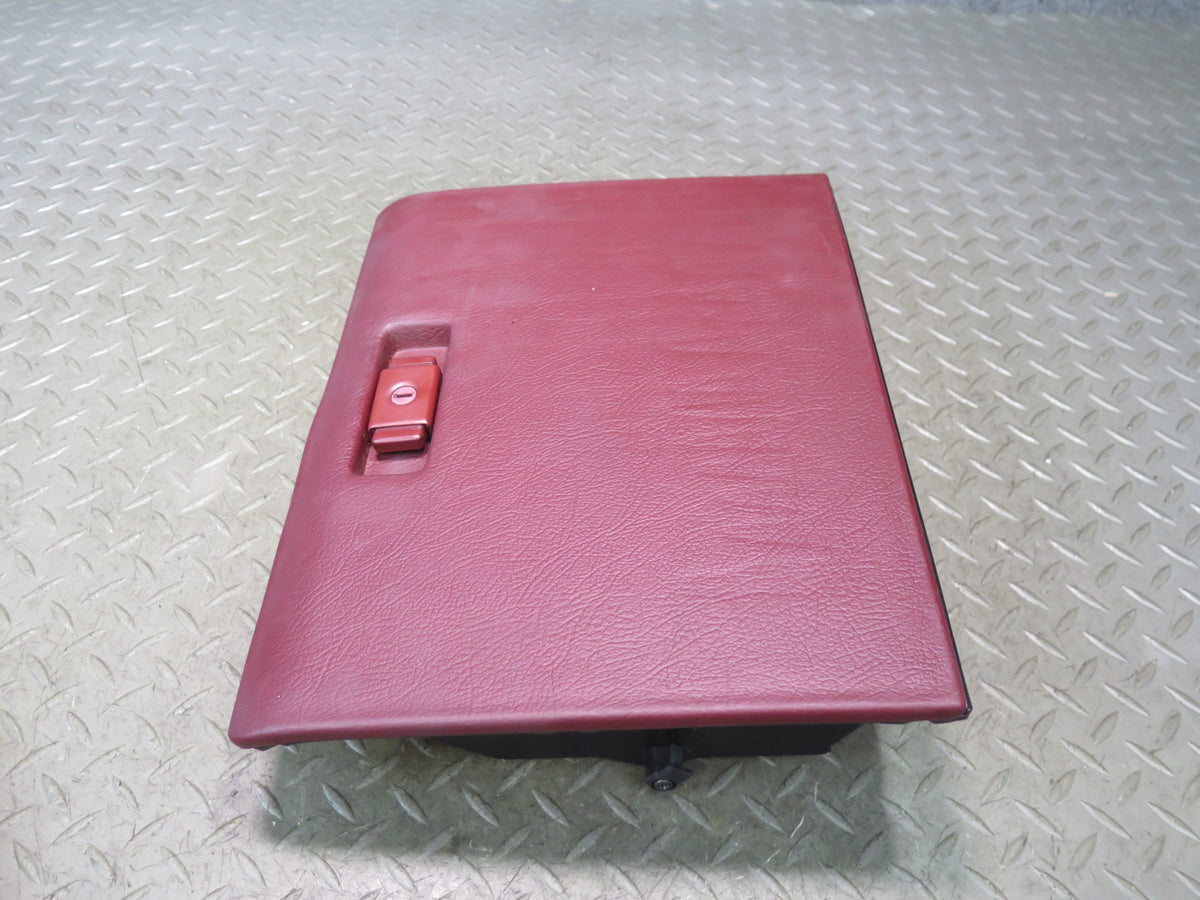 84-89 Nissan 300ZX Z31 Dash Glove Box Storage Compartment RED OEM