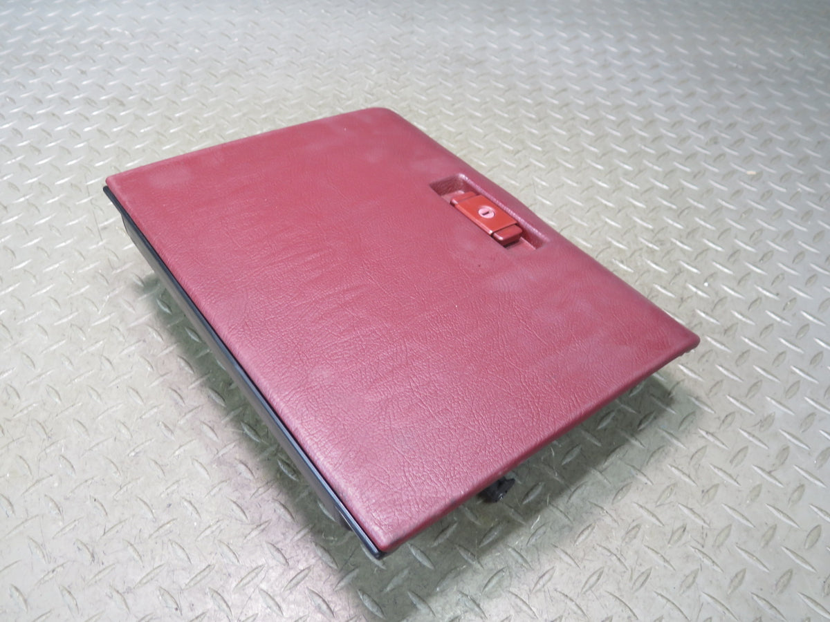 84-89 Nissan 300ZX Z31 Dash Glove Box Storage Compartment RED OEM