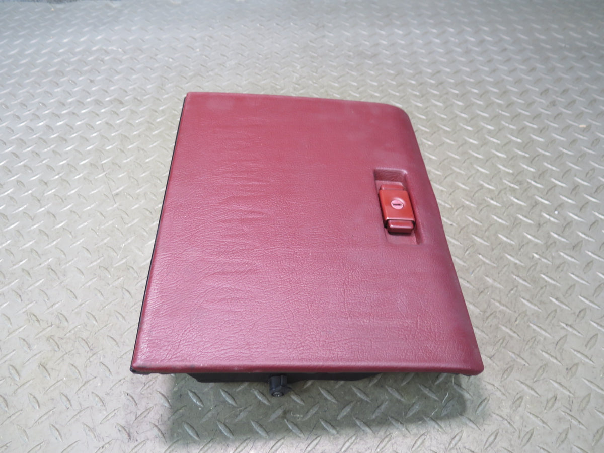 84-89 Nissan 300ZX Z31 Dash Glove Box Storage Compartment RED OEM