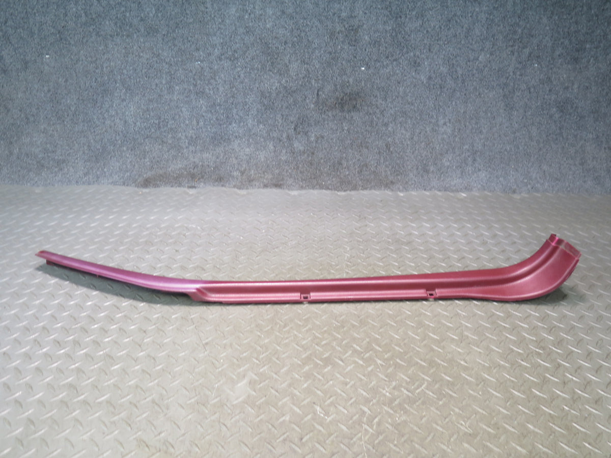 84-89 Nissan Z31 300ZX 2+0 Right B Pillar Trim Cover Panel RED 76942-01P00 OEM