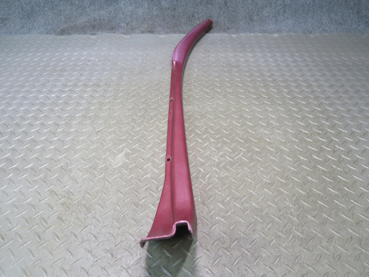 84-89 Nissan Z31 300ZX 2+0 Right B Pillar Trim Cover Panel RED 76942-01P00 OEM