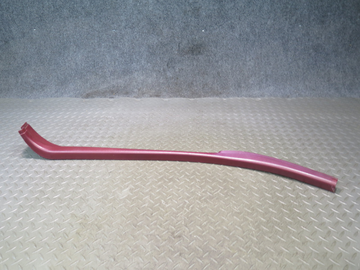 84-89 Nissan Z31 300ZX 2+0 Right B Pillar Trim Cover Panel RED 76942-01P00 OEM