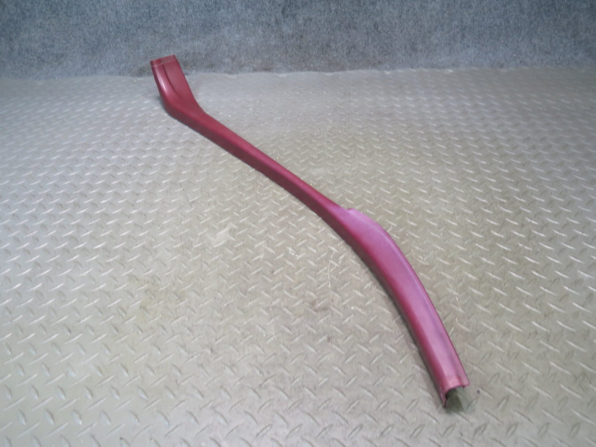 84-89 Nissan Z31 300ZX 2+0 Right B Pillar Trim Cover Panel RED 76942-01P00 OEM