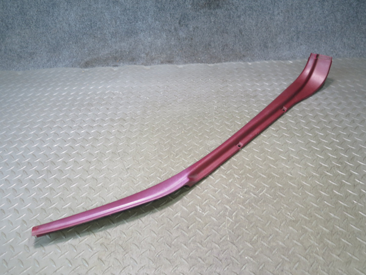 84-89 Nissan Z31 300ZX 2+0 Right B Pillar Trim Cover Panel RED 76942-01P00 OEM
