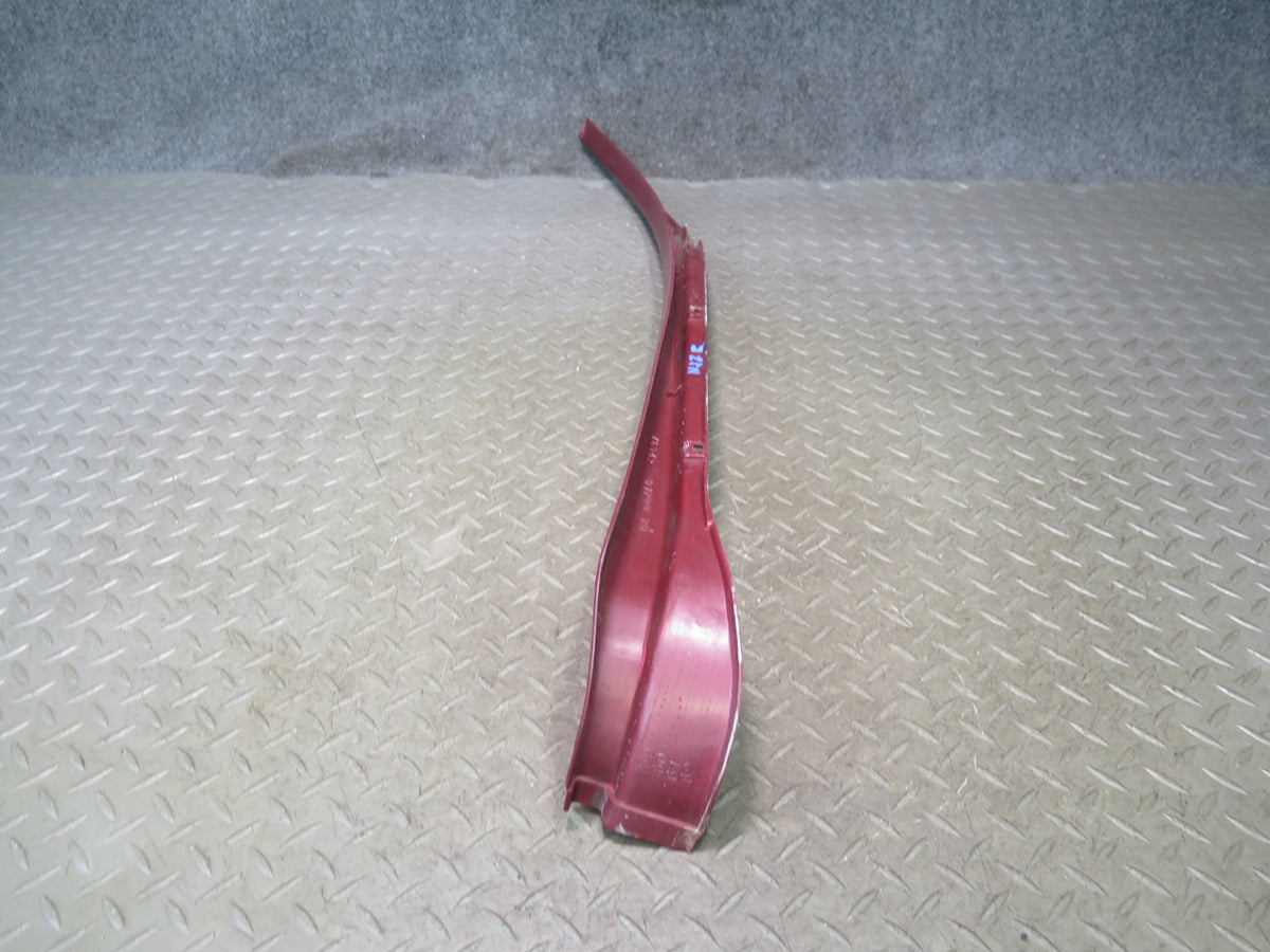 84-89 Nissan Z31 300ZX 2+0 Right B Pillar Trim Cover Panel RED 76942-01P00 OEM