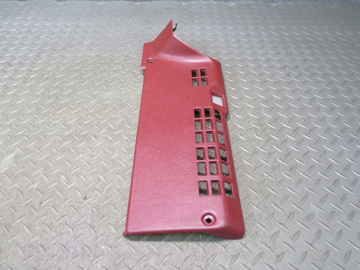 84-89 Nissan Z31 300ZX Front Right & Left Under Dash Kick Trim Panel Set OEM