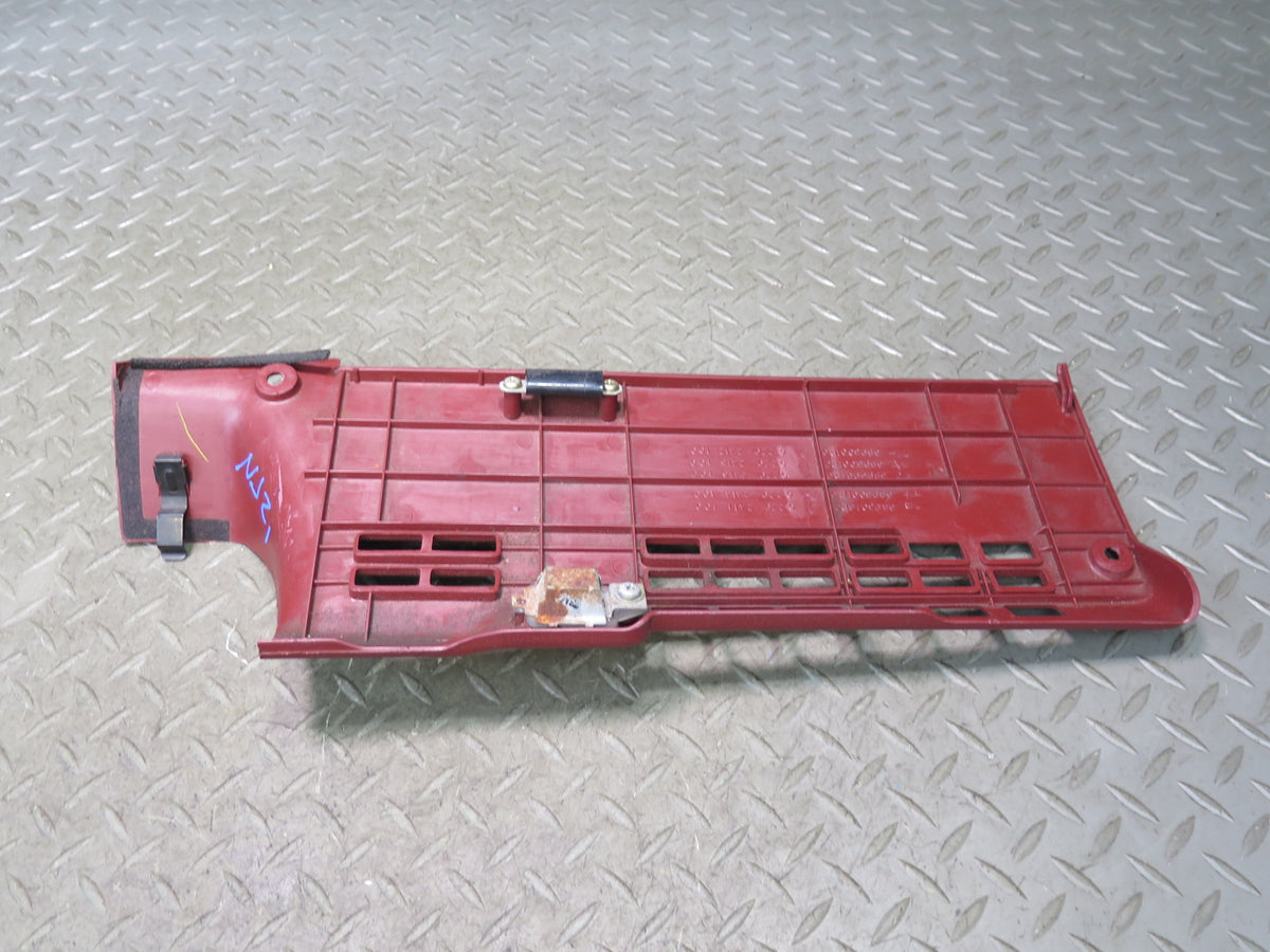 84-89 Nissan Z31 300ZX Front Right & Left Under Dash Kick Trim Panel Set OEM