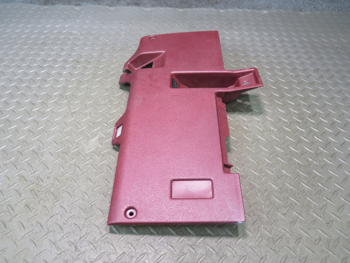 84-89 Nissan Z31 300ZX Front Right & Left Under Dash Kick Trim Panel Set OEM