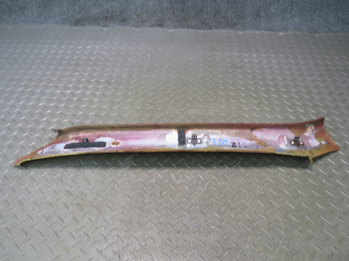 85-89 Nissan Z31 300ZX 2+0 Set of 2 Left Right A Pillar Trim Cover Panel RED OEM