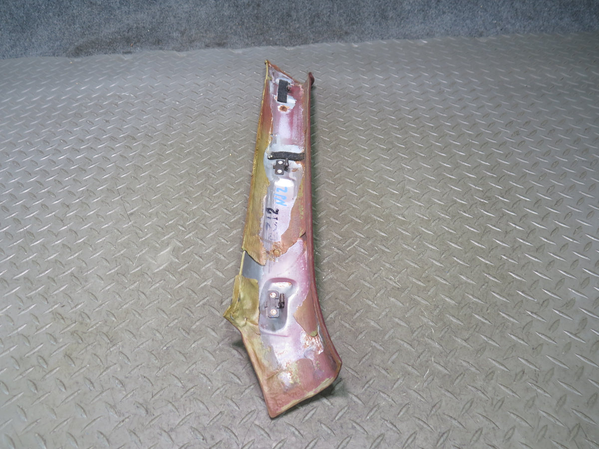 85-89 Nissan Z31 300ZX 2+0 Set of 2 Left Right A Pillar Trim Cover Panel RED OEM