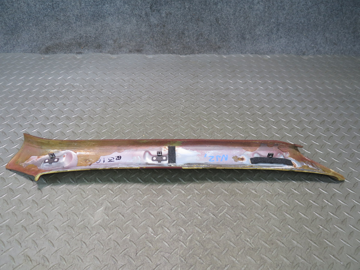 85-89 Nissan Z31 300ZX 2+0 Set of 2 Left Right A Pillar Trim Cover Panel RED OEM