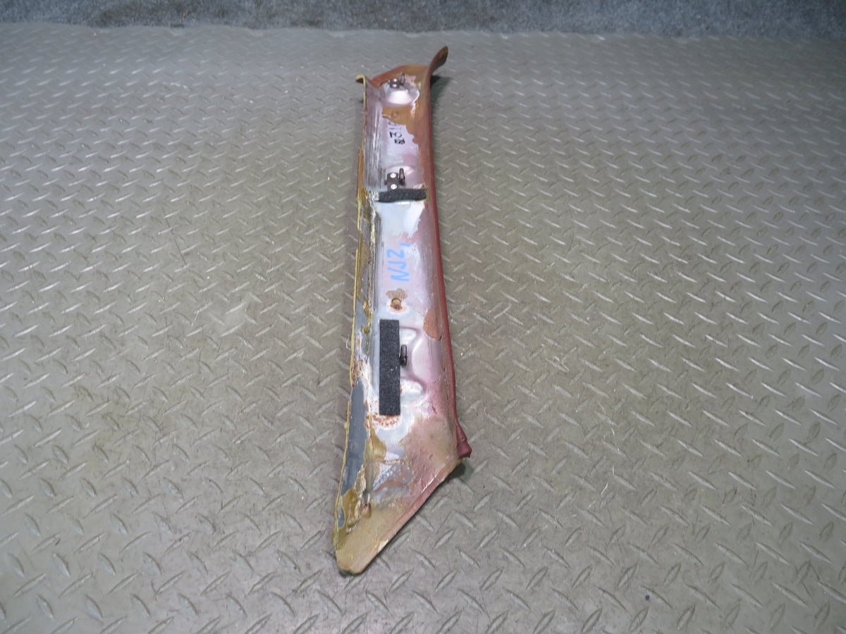 85-89 Nissan Z31 300ZX 2+0 Set of 2 Left Right A Pillar Trim Cover Panel RED OEM
