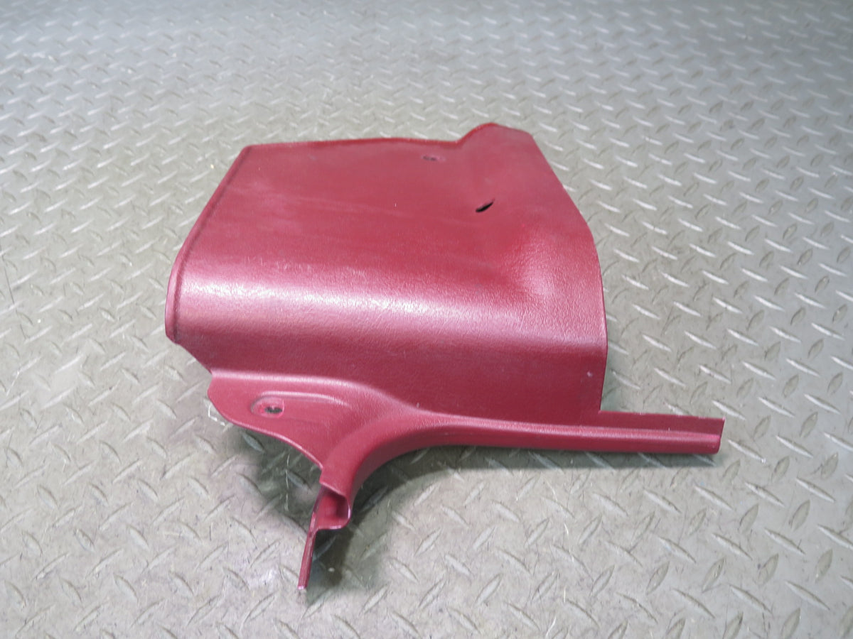 85-89 Nissan Z31 300ZX 2+0 Front Left & Right Lower Kick Trim Cover Set RED OEM