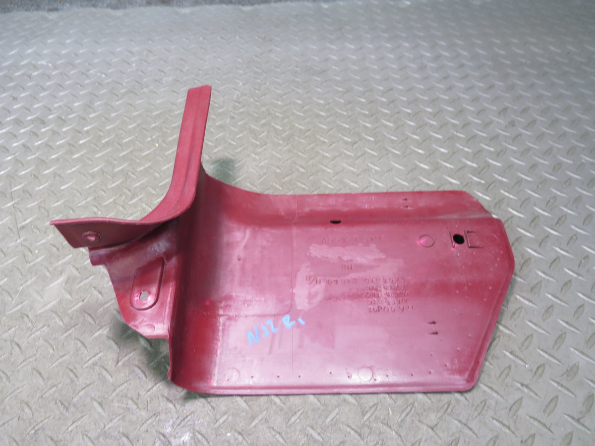 85-89 Nissan Z31 300ZX 2+0 Front Left & Right Lower Kick Trim Cover Set RED OEM