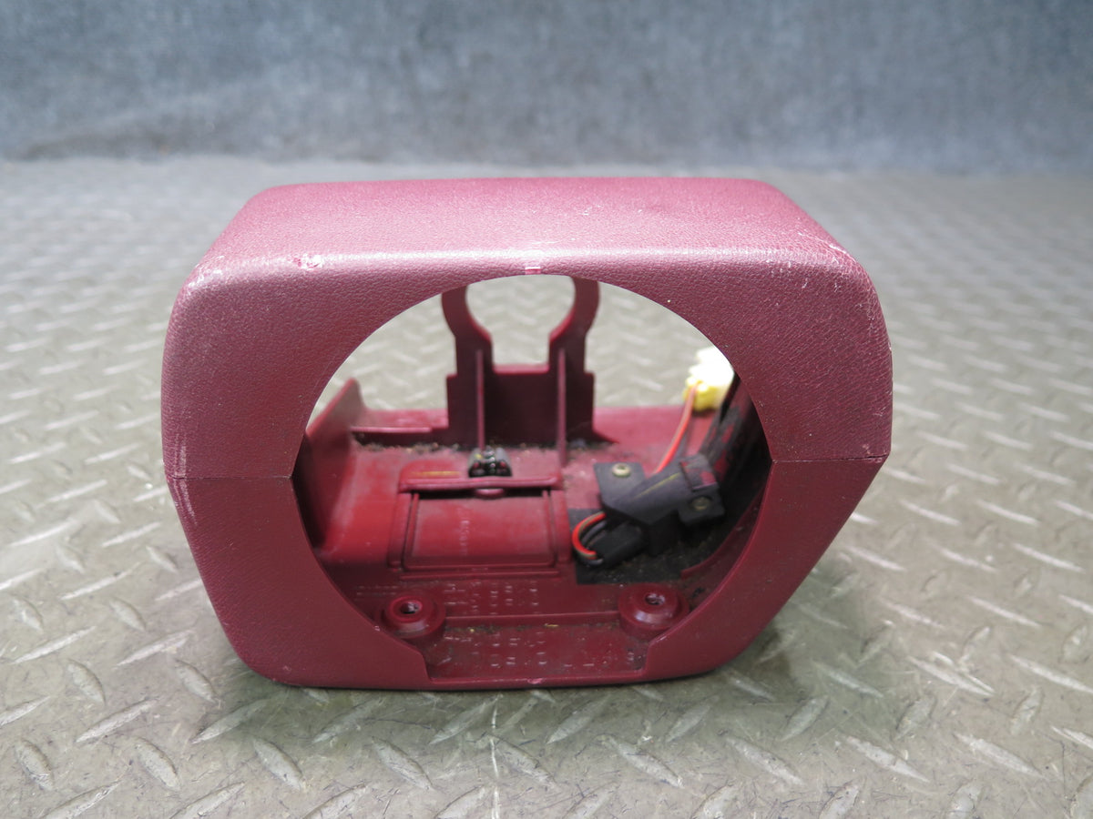 87-89 Nissan Z31 300ZX Steering Column Trim Cover Panel RED OEM