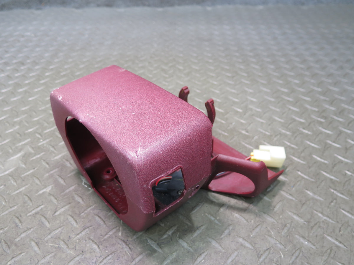 87-89 Nissan Z31 300ZX Steering Column Trim Cover Panel RED OEM