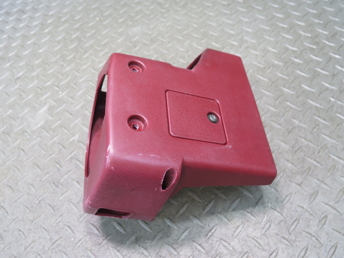 87-89 Nissan Z31 300ZX Steering Column Trim Cover Panel RED OEM