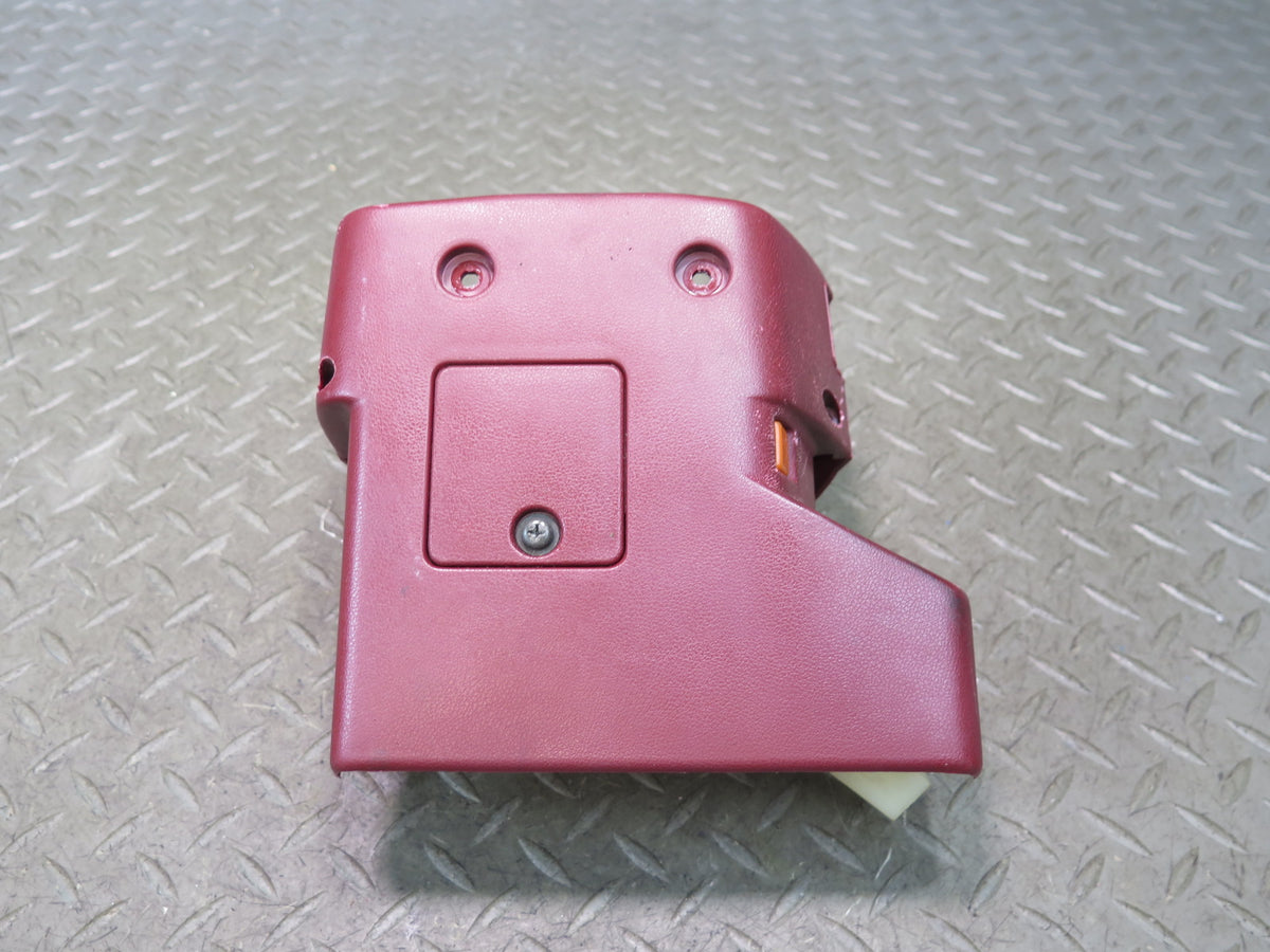 87-89 Nissan Z31 300ZX Steering Column Trim Cover Panel RED OEM