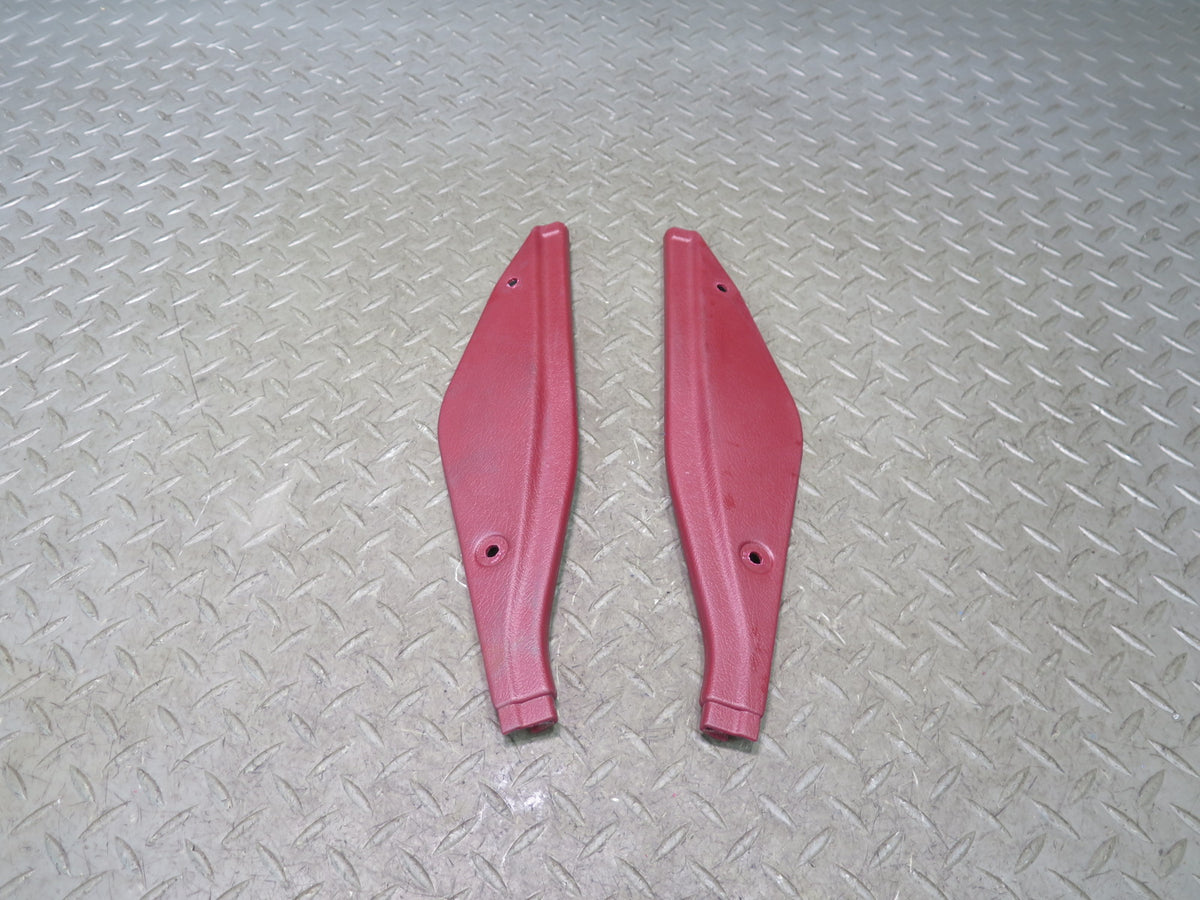 84-89 Nissan Z31 300ZX Set of 2 Front Left & Right Dash END Trim Cap Cover OEM