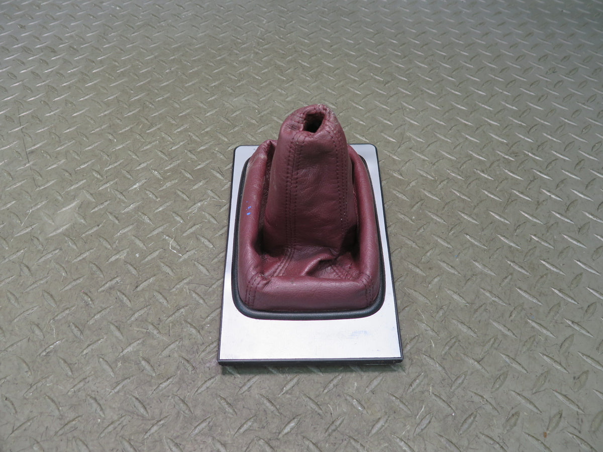 84-89 Nissan Z31 300ZX M/T Manual Transmission Shifter Trim Panel w Boot OEM
