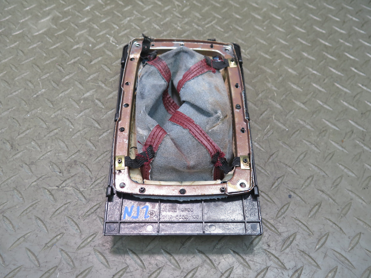 84-89 Nissan Z31 300ZX M/T Manual Transmission Shifter Trim Panel w Boot OEM