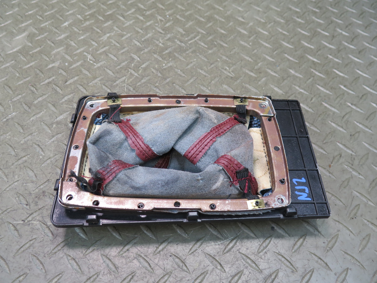 84-89 Nissan Z31 300ZX M/T Manual Transmission Shifter Trim Panel w Boot OEM