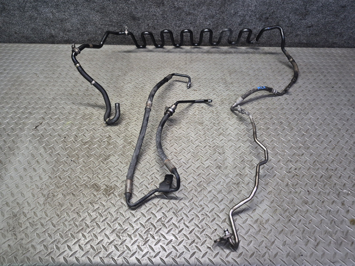 05-08 Mercedes R171 Slk-class Power Steering Oil Cooler Hose Pipe Line Set OEM