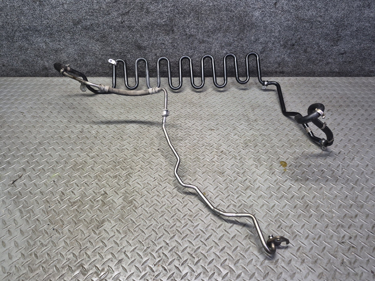 05-08 Mercedes R171 Slk-class Power Steering Oil Cooler Hose Pipe Line Set OEM