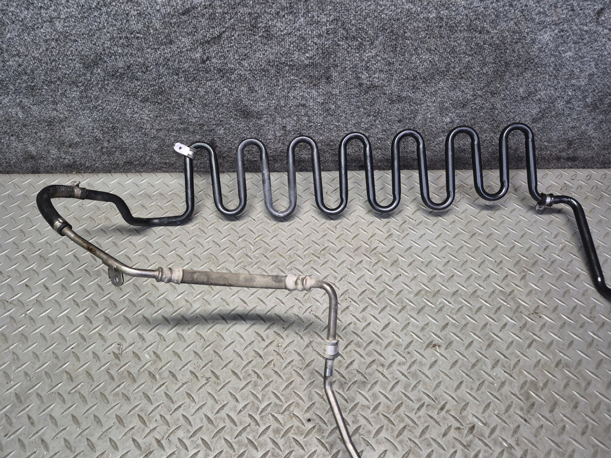 05-08 Mercedes R171 Slk-class Power Steering Oil Cooler Hose Pipe Line Set OEM
