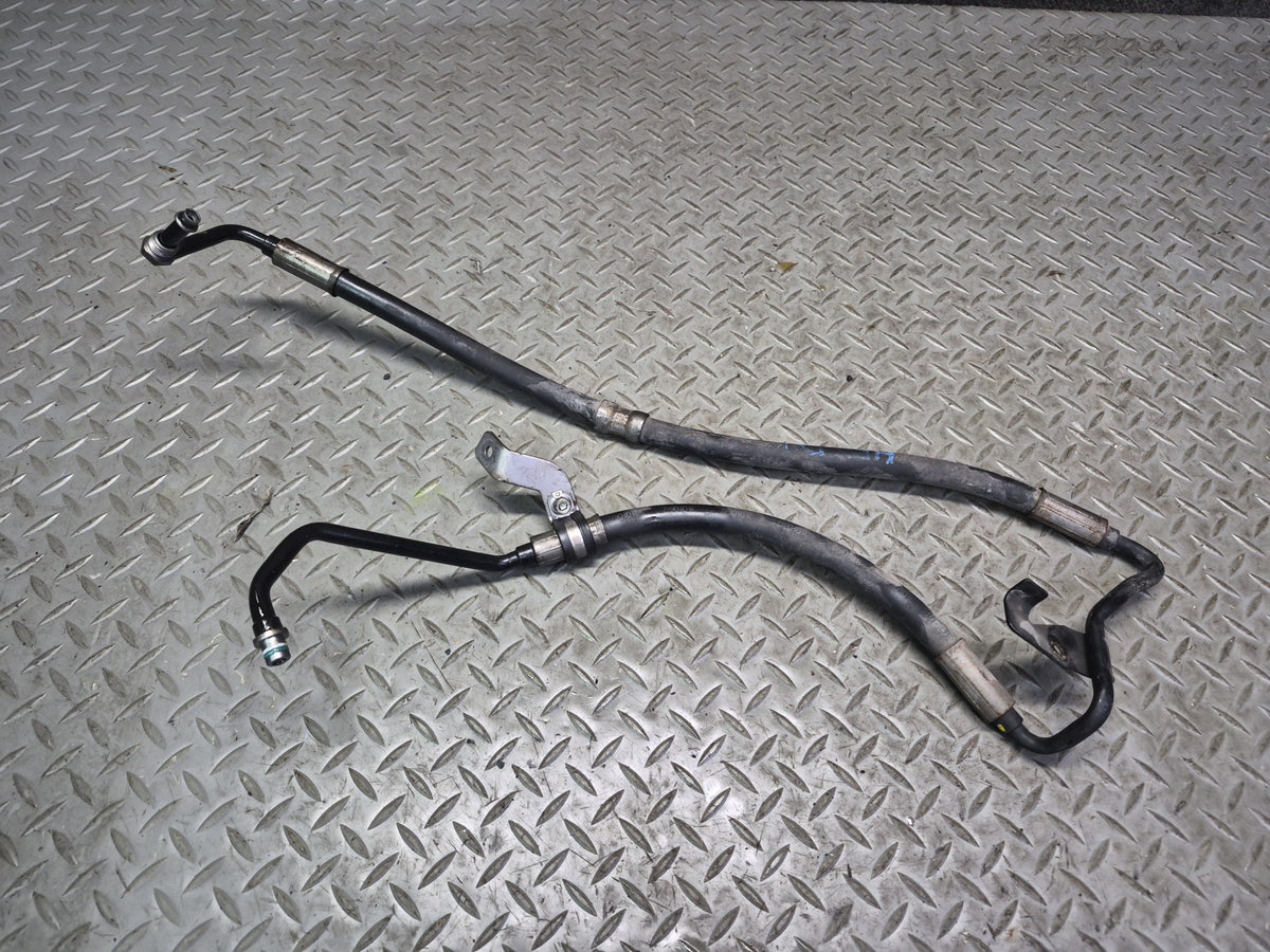 05-08 Mercedes R171 Slk-class Power Steering Oil Cooler Hose Pipe Line Set OEM