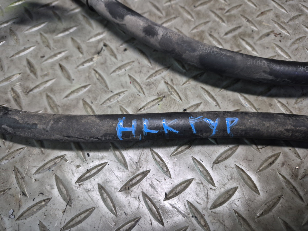 05-08 Mercedes R171 Slk-class Power Steering Oil Cooler Hose Pipe Line Set OEM