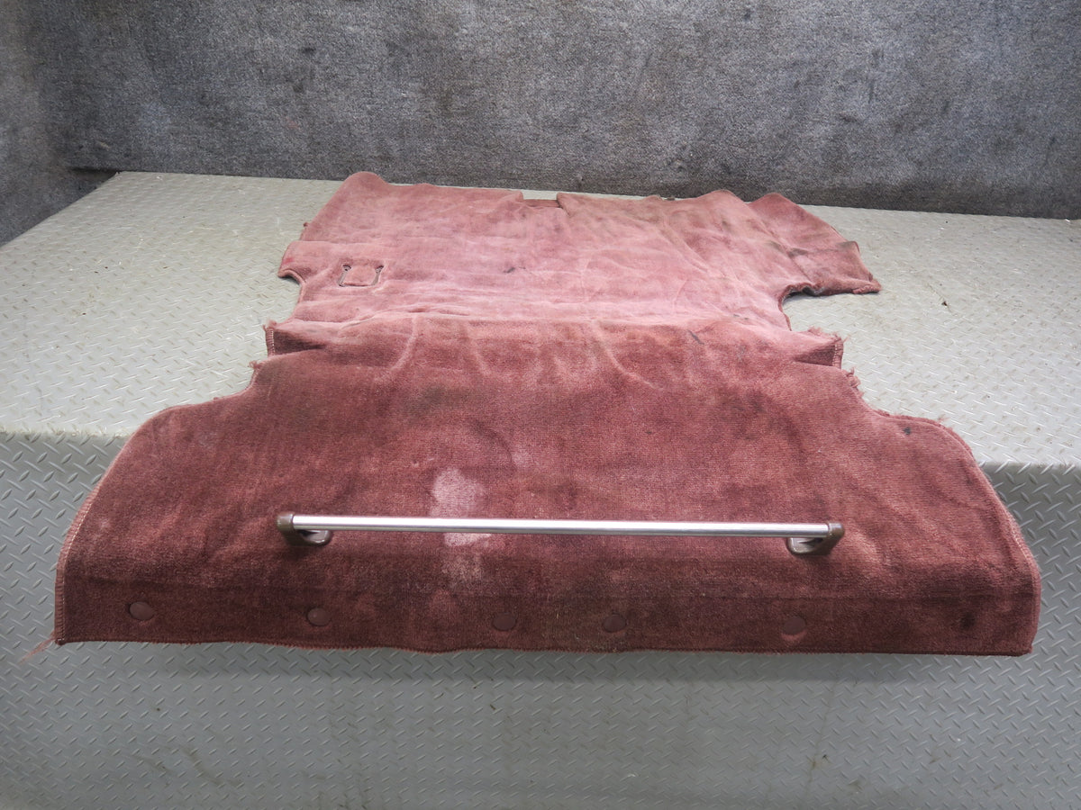 84-89 Nissan Z31 300ZX 2+0 Rear Trunk Floor MAT Carpet Cover RED OEM
