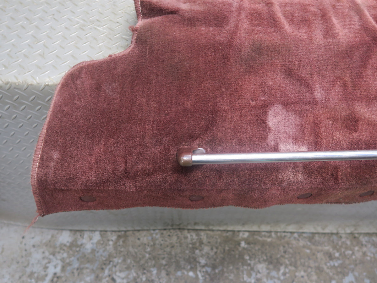 84-89 Nissan Z31 300ZX 2+0 Rear Trunk Floor MAT Carpet Cover RED OEM
