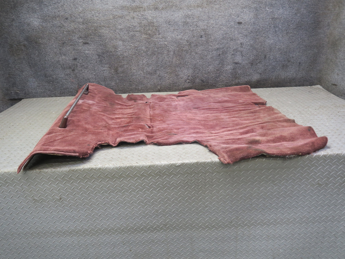 84-89 Nissan Z31 300ZX 2+0 Rear Trunk Floor MAT Carpet Cover RED OEM